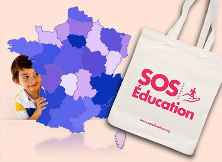 Sac Tote Bag SOS Education jeunesse